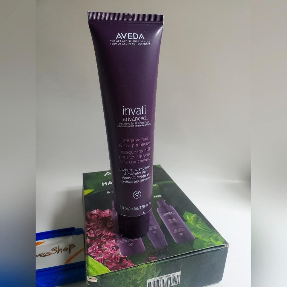 Aveda Invati Advanced Intensive Thinning Hair and Scalp Masque Mask 5 oz NEW